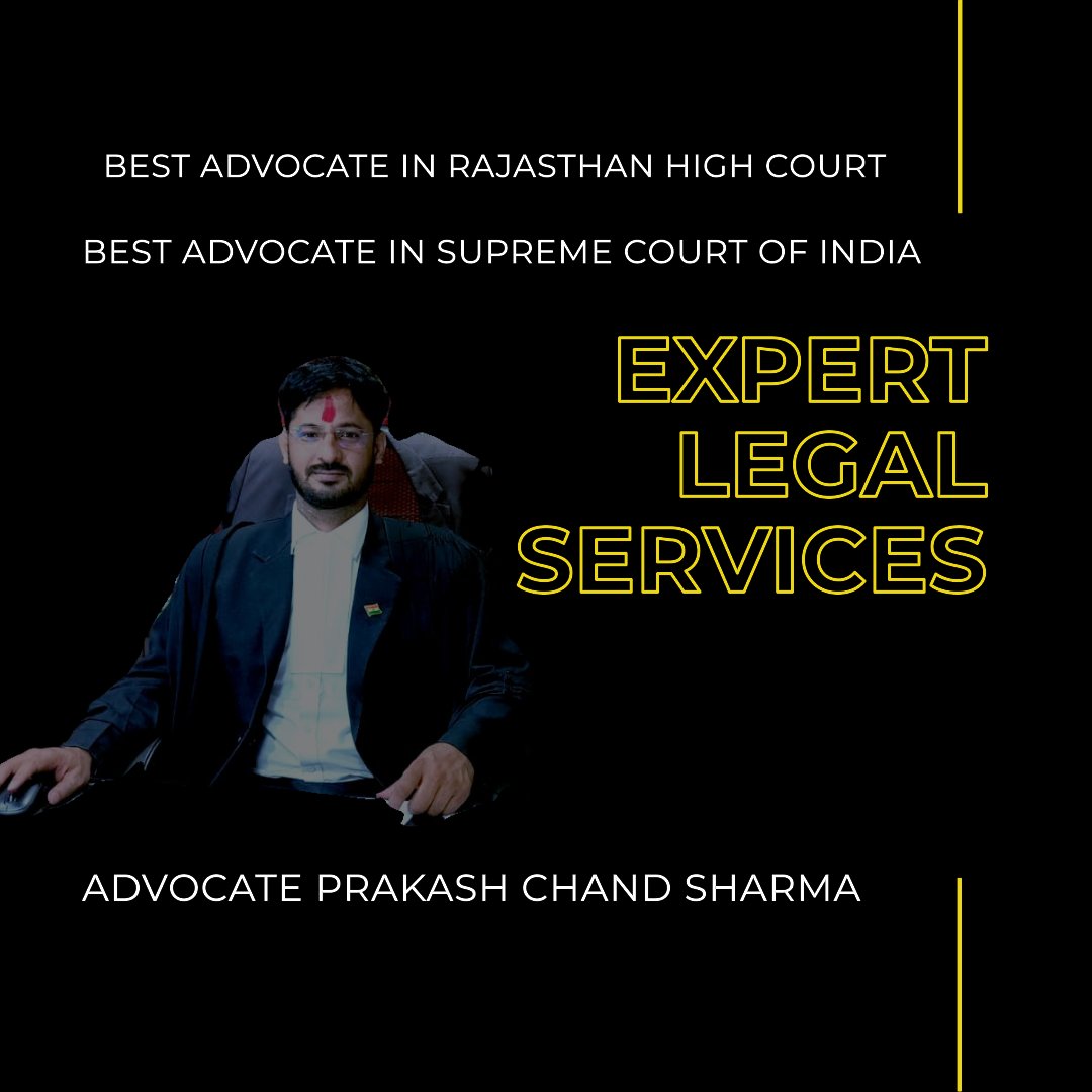 Who is the Best advocate of Rajasthan High Court ?