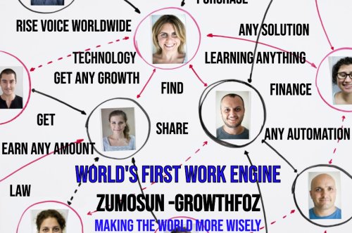 "Connect & Do Anything For Growth" to make the world more wisely