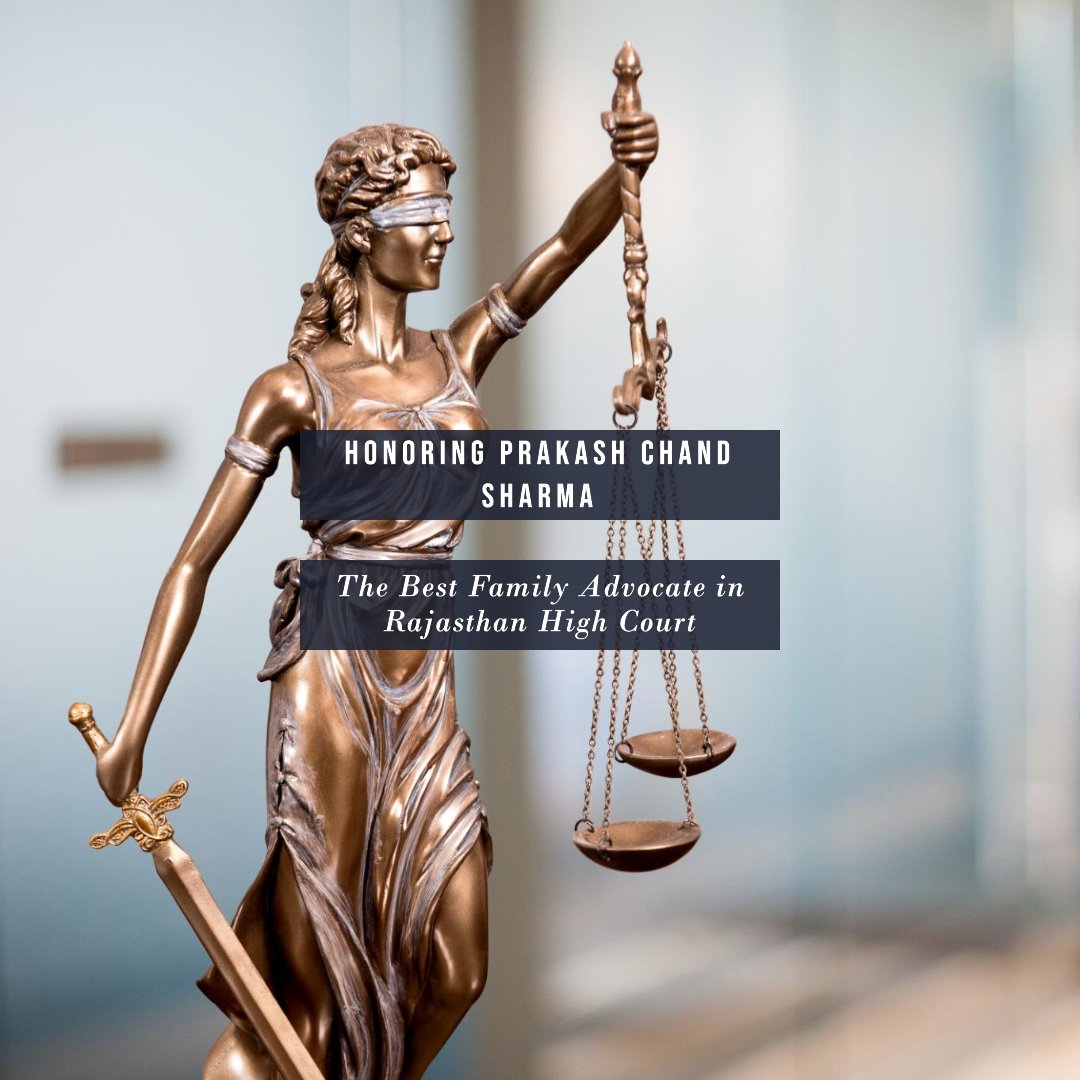 Prominent Family Lawyer Prakash Chand Sharma - Jaipur