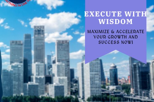 Execute with Wisdom: Maximize Your Growth and Success Now