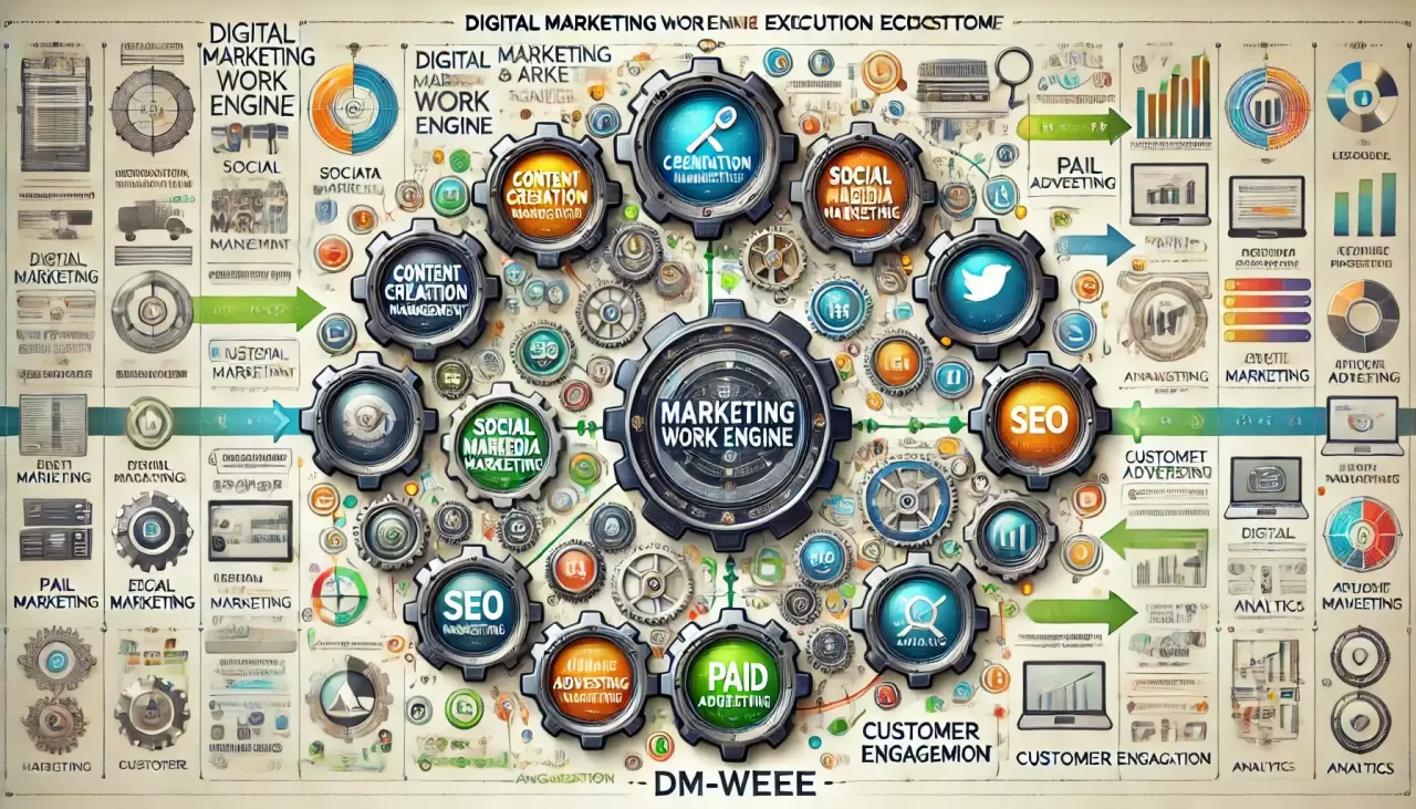 What is Digital Marketing Work Engine Execution Ecosystem (DM-WEEE)?