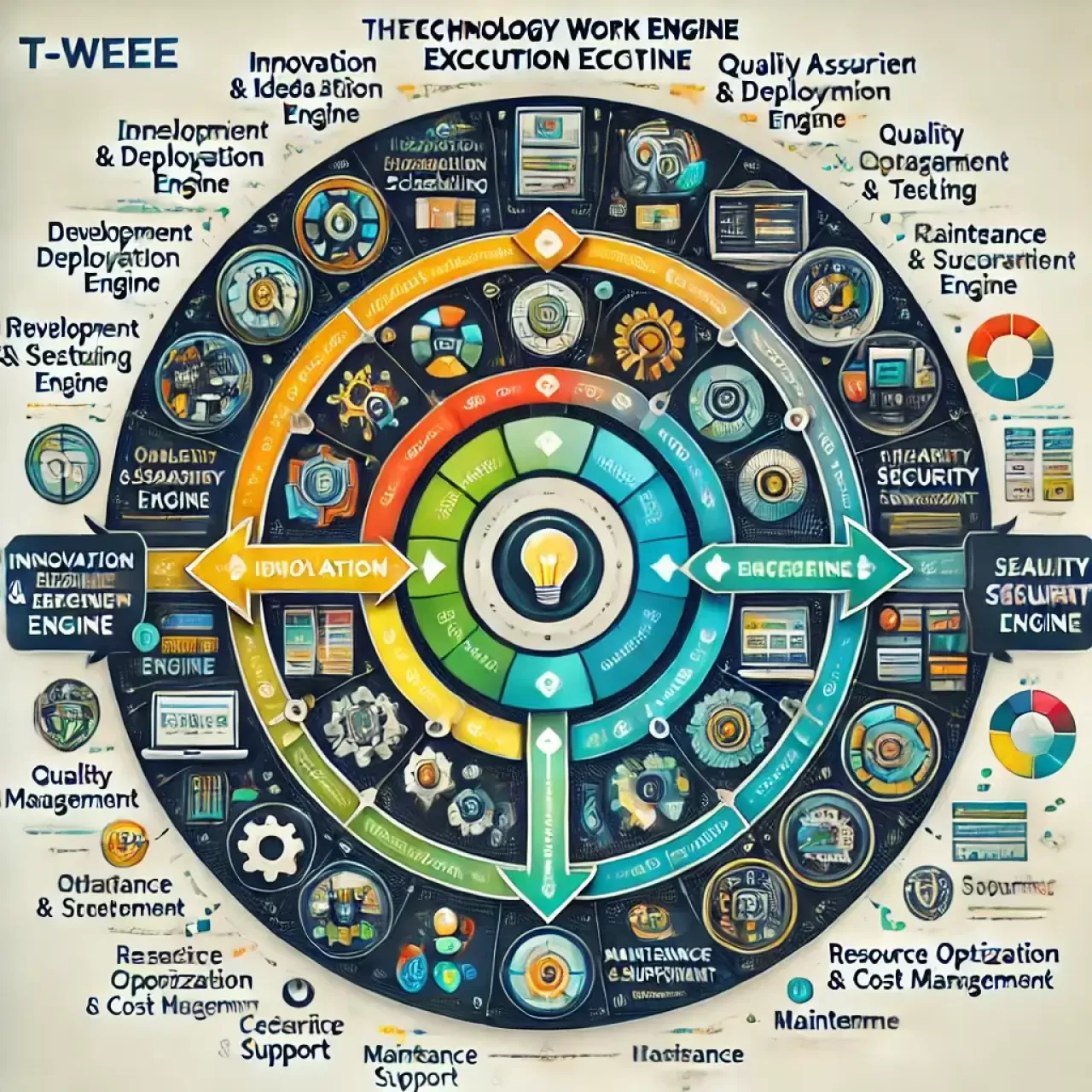 What is Technology Work Engine Execution Ecosystem (T-WEEE)?