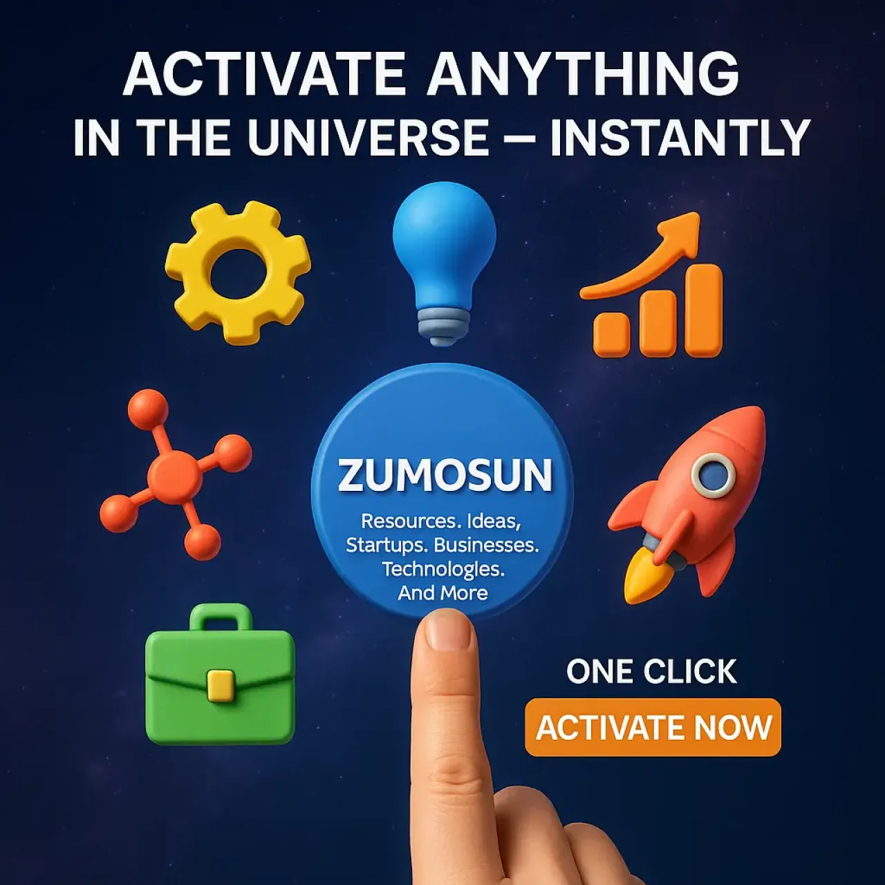 Zumosun: Instantly Activate Everything in the Universe | Quantum Activation