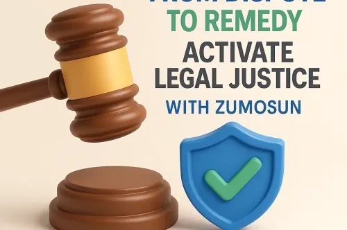 From Dispute to Remedy: Activate Legal Justice with Zumosun
