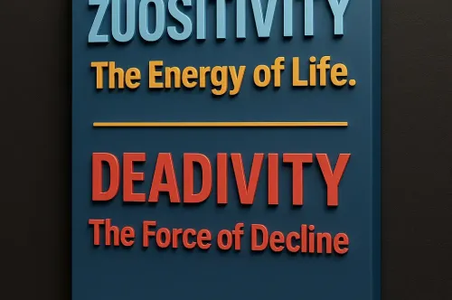 Zuositivity: The Energy of Life vs. Deadivity: The Force of Decline