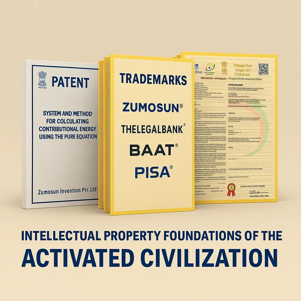 Zumosun AUC IP Ecosystem | Patent, Trademarks & Copyrights of Activation Science