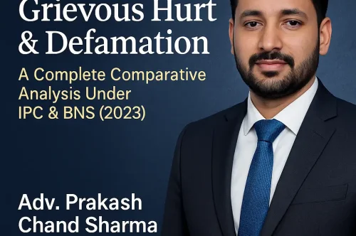 Hurt, Grievous Hurt & Defamation: IPC vs BNS | Adv. Sharma