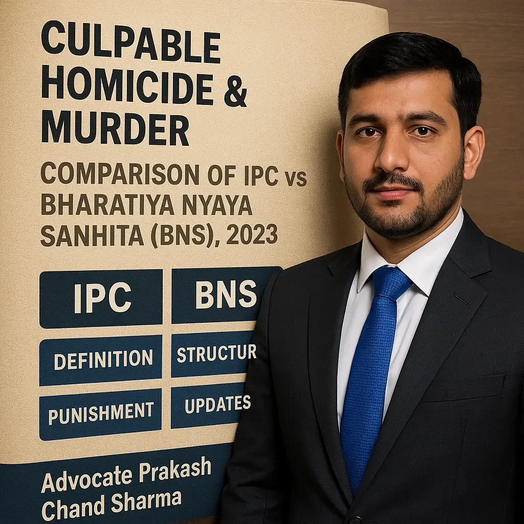 Culpable Homicide vs Murder: IPC & BNS Comparison | Adv. Sharma