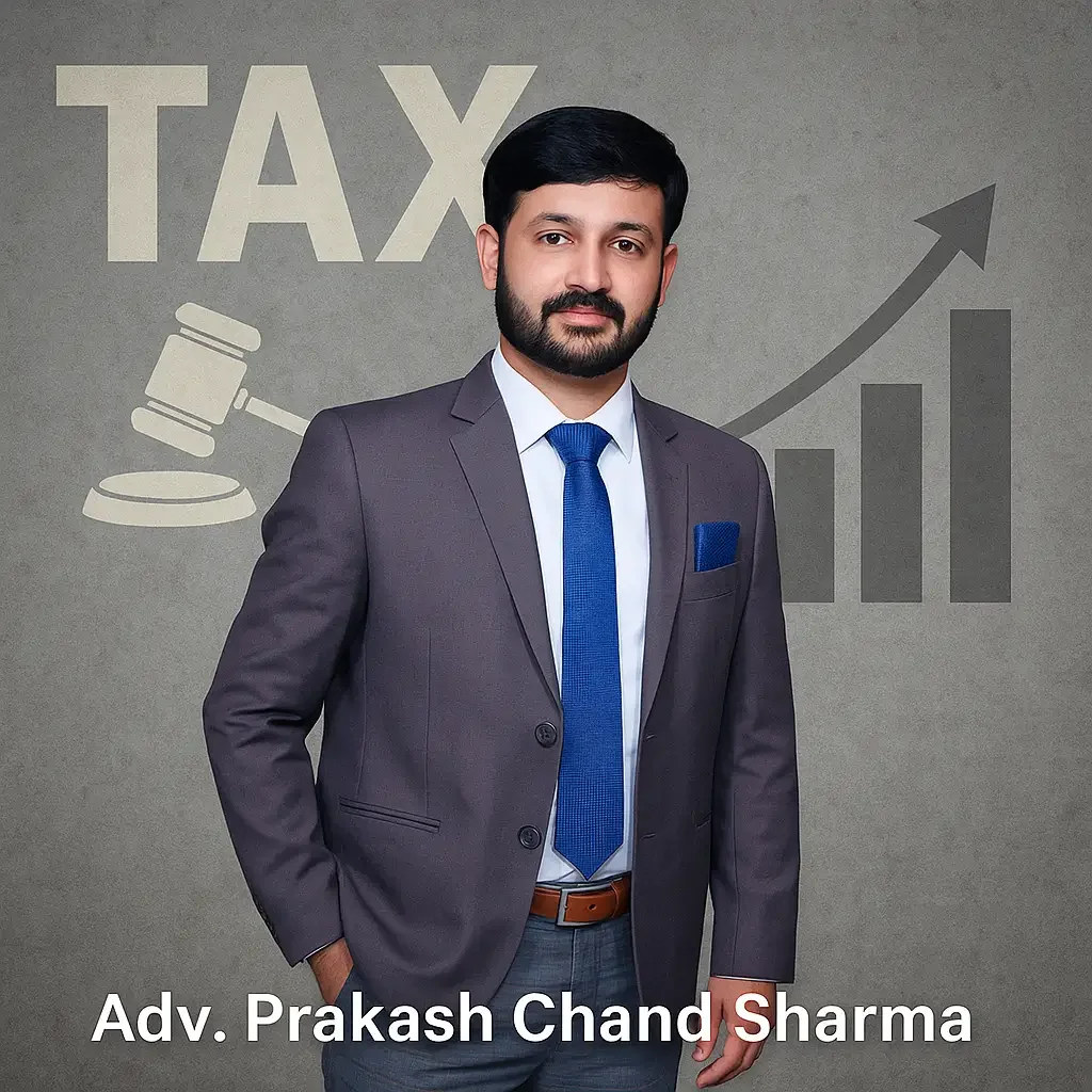Top Tax Advocate in Jaipur | Adv. Prakash Chand Sharma