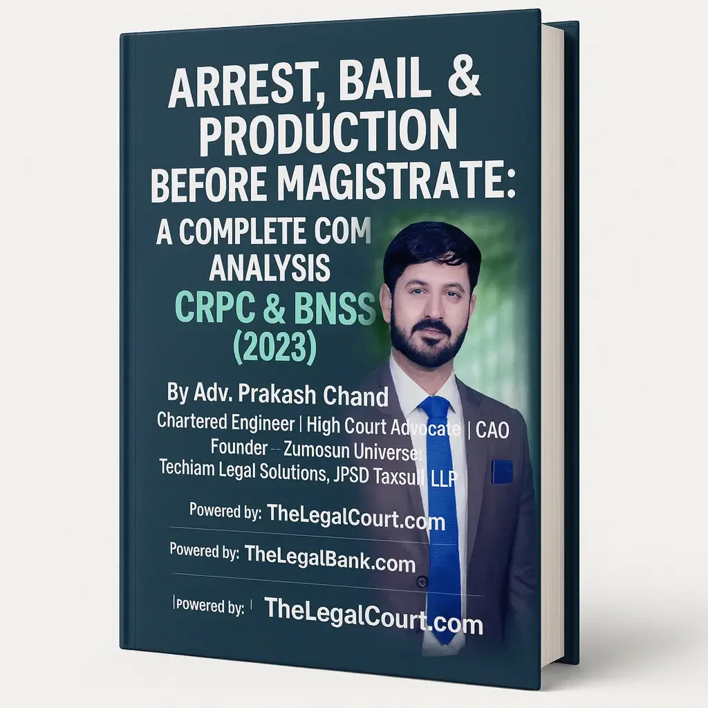 Arrest, Bail & Remand under CrPC vs BNSS | Complete Legal Analysis