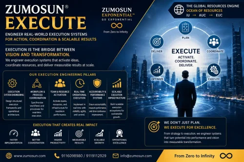 Zumosun Execute | Real-World Execution & Growth Systems