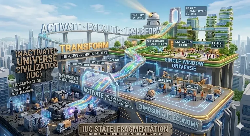 Zumosun AUC Execution Economy: Activate, Execute, Transform