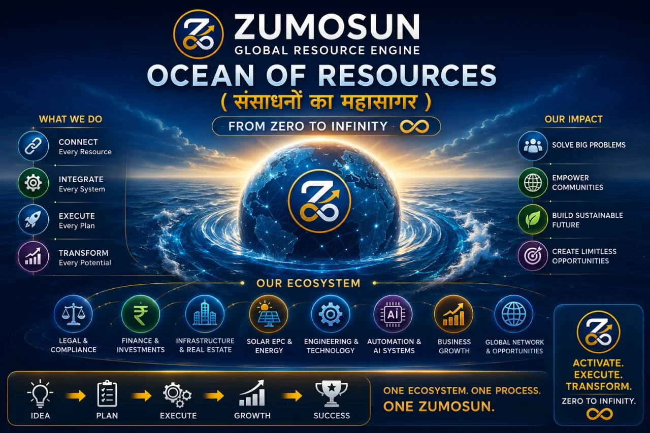 ZUMOSUN Global Resource Engine | Ocean of Resources Technology