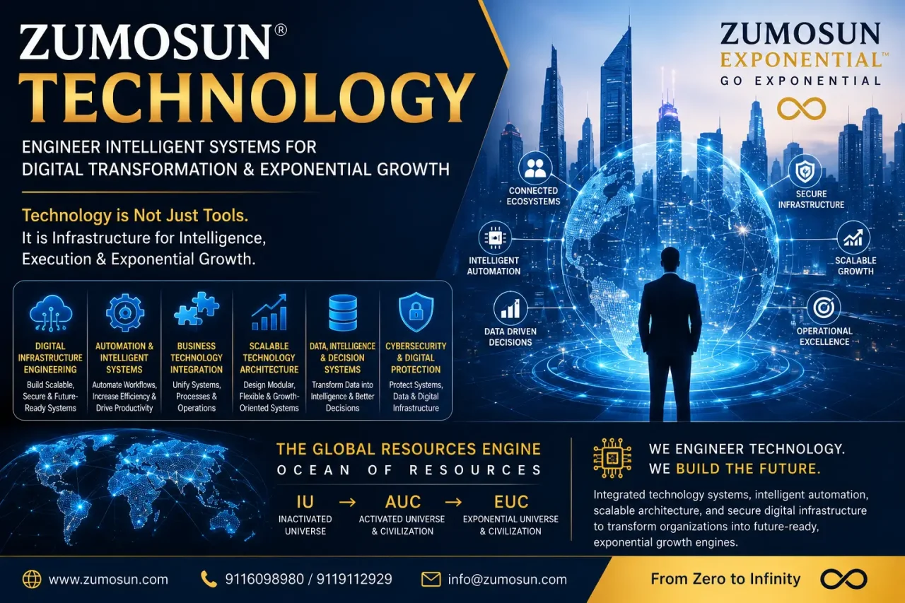Zumosun Technology | Intelligent Systems & Digital Growth