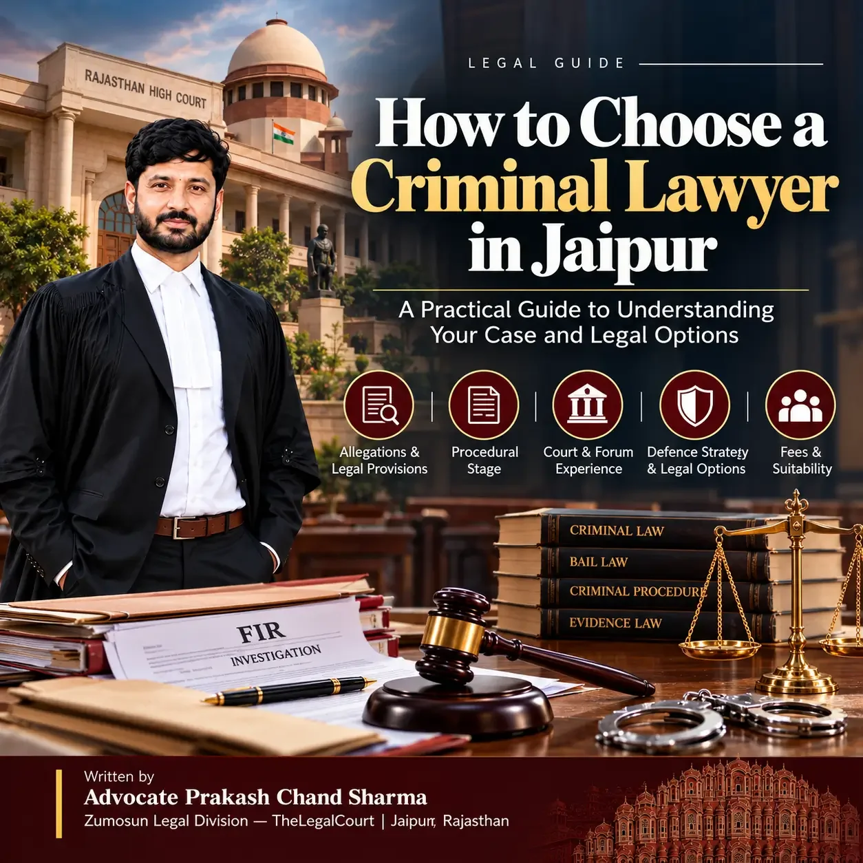 How to Choose a Criminal Lawyer in Jaipur