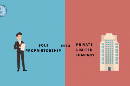 HOW TO CONVERT SOLE PROPRIETORSHIP INTO PVT LIMITED COMPANY