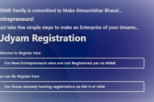 UDYAM REGISTRATION