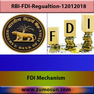 Latest RBI FDI Regulation updated on 12 January 2018