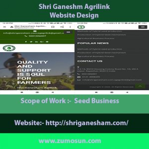 ShriGanesham Agrilink Private Limited- Website