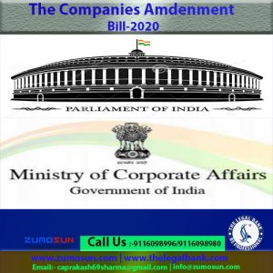 The Companies Amendment Bill 20.09.2020