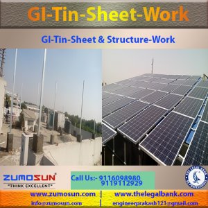 GI Tin Sheet and GI Structure Work & Services