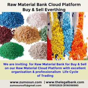 Online Raw Material Bank for buyer & seller at the best price on our standard quality management platform