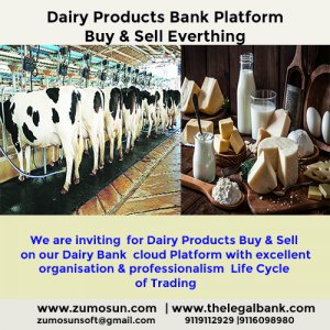 Online Dairy Products Bank for buyer & seller at the best price on our standard quality management platform