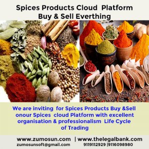 Online Spices Products Bank for buyer & seller at the best price on our standard quality management platform