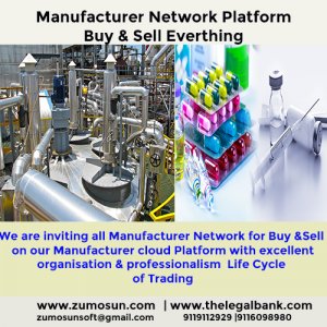 Online Manufactures Network for buyer & seller at the best price on our standard quality management platform