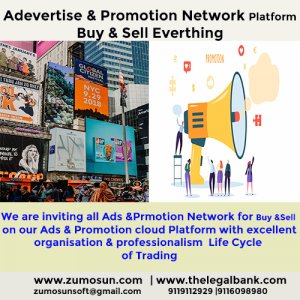 Online Ads & Promotion Network for buyer & seller at the best price on our standard quality management platform