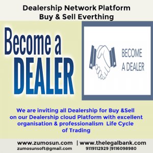 Online Dealership Network for buyer & seller at the best price on our standard quality management platform