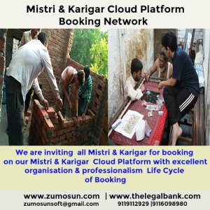 Online Mistri, Karigars Booking for buyer & seller at the best price on our standard quality management platform