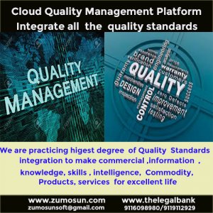 Cloud Quality Management for excellent analytics of business on our standard quality management platform