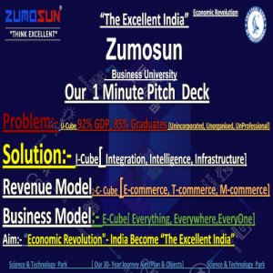 Zumosun Pitch Deck For Investment and Best ROI to Our Investors