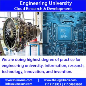 Engineering University is for best integration of manufactures, businessman, academia, researcher, government, to boost commerce, trade and economy.
