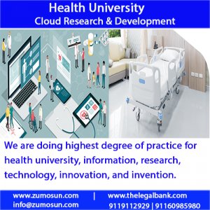 Health University is for best integration of manufactures, businessman, academia, researcher, government, to boost commerce, trade and economy.