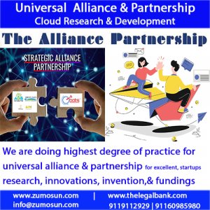 Universal Alliance & Partnership Platform is providing the facilities of mentorship, supports in funding for person, startups, MSME, Businesses at every stage of business.