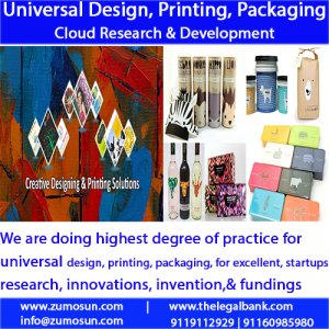Universal Design, Printing, Packaging Platform is providing the facilities of mentorship, supports in funding for person, startups, MSME, Businesses at every stage of business.