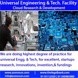 Universal Engineering Platform is providing the facilities of mentorship, supports in funding for person, startups, MSME, Businesses at every stage of business.