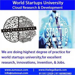 Universal World’s Startups University Platform is providing the facilities of mentorship, supports in funding for person, startups, MSME, Businesses at every stage of business.