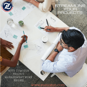 Master Your Projects with Zumosun's Project Management Work Engine