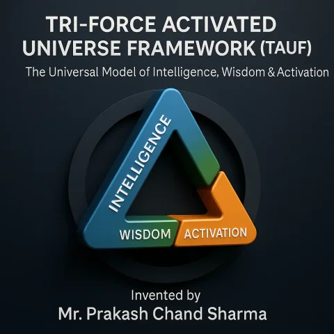 Tri-Force Activated Universe Framework (TAUF) by Prakash Chand Sharma