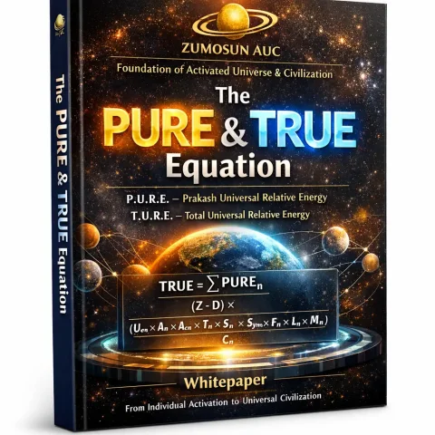 The PURE & TRUE Equation — The Energy Law of Activated Universe & Civilization