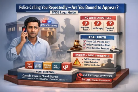Police Calling You Repeatedly — Are You Bound to Appear? | BNSS Legal Guide