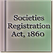 SOCIETY REGISTRATION ACT 1860